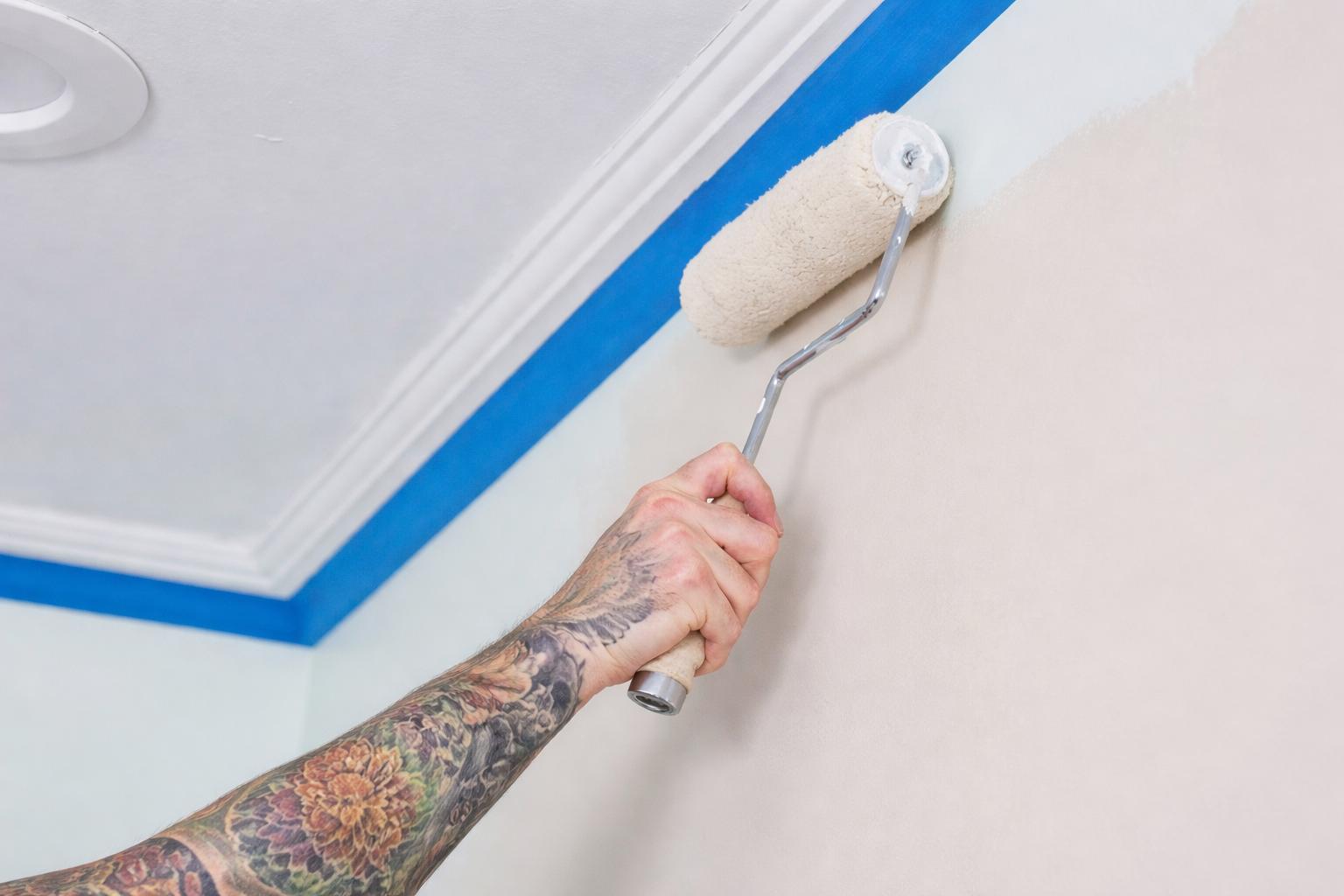 Painting in progress